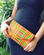 Kente Clutch Bag - Multiple Prints Available Dazzled By B